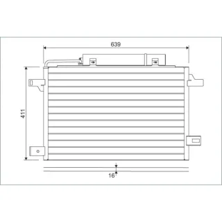 Valeo Klimakondensator Mercedes A-Klasse W169 B-Klasse W245 814249