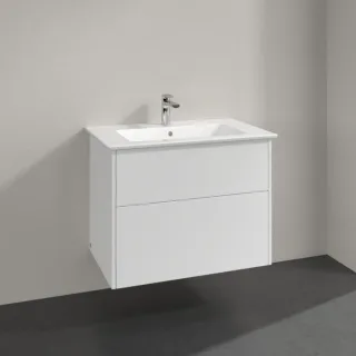 Villeroy & Boch Finero Waschtisch mit Unterschrank 80 cm S00502DHR1 Glossy White, 2 Auszüge