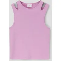 s.Oliver Muskelshirt T-Shirt Tank-Top aus Baumwollstretch