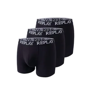 Replay - Boxershorts für Herren (3er-Pack) (Schwarz)