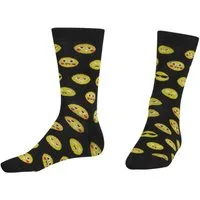 AbgeStrumpft Freizeitsocken Abgestrumpft Smiley Socken (1 Paar, 1-Paar, 1 Paar) lustiges Design