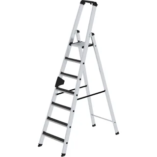 Munk Stufen-Stehleiter einseitig begehbar mit clip-step R13 - 041627