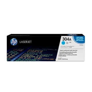 Original CC531A HP 304A CLJ Cartridge cyan HC