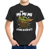 MoonWorks Print-Shirt Kinder T-Shirt Das Mimimi stark in dir ist.Parodie Baby lustiger