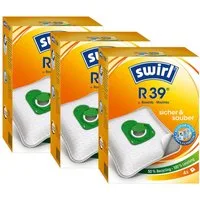 Swirl Staubsaugerbeutel SWIRL Staubsaugerbeutel R 39 EcoPor 3er-Pack 12 Beutel