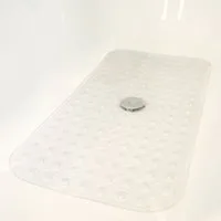 Haushalt International Wanneneinlage Wanneneinlage aus PVC ca. 79 x 37cm, transparent, 1-tlg.