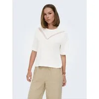 ONLY T-Shirt (1-tlg) Spitze