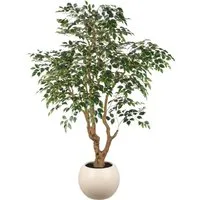 Kunstbaum Ficus benjamina, Creativ green, Höhe 210 cm, in beeindruckender Größe