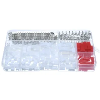 JST 840Pcs SYP PH 2.0mm Pin Connector Kit Plug and Play Male Female Housing Terminals for PCB RC LED DIY Projects