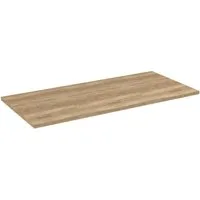 Sapho Waschtischplatte Arbeitsplatte DTDL 101x1,8x46,5cm, Eiche Alabama, Sapho-CR101-2222