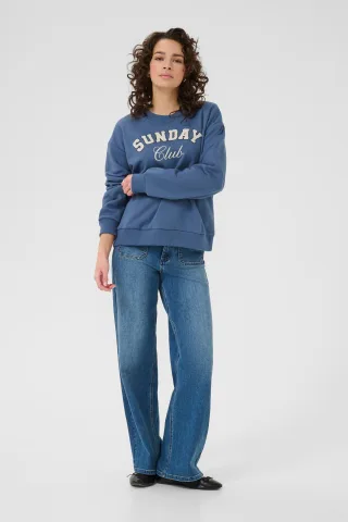 Sweatshirt KAelenora Loose fit blue