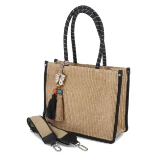 Fräulein Frida Tote Bag - Gr.  - Beige - Textil & Synthetik
