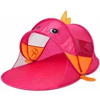 Mojawo Ampelschirm PopUP Muschel Strandmuschel Strandzelt Pink L180xB95xH75cm UPV50+