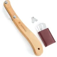 ZASSENHAUS Zubereitungsmesser Zassenhaus Bäckermesser Buche + 5 Ersatzklingen, Schnitttiefe von 5-10 mm