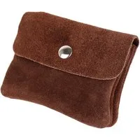 MIRROSI Mini Geldbörse Kleines Mittelgroßes Portemonnaie MADE IN ITALY Echtleder (11x8x2cm BxHxT), viele tolle Trendfarben zur Auswahl, leicht