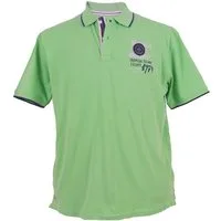 redfield Poloshirt Sommerliches Redfield Polo in XXL Größen, limegrün
