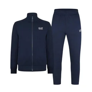 Emporio Armani EA7 - Trainingsanzug-Set für Herren, Baumwollmischung (Marine)