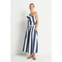 RICHROYAL Midirock Regular fit mit Streifenmuster