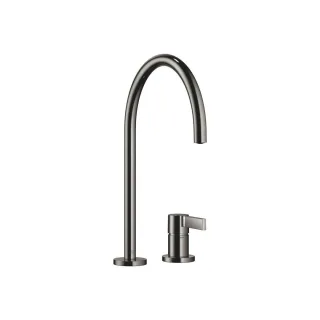 Dornbracht Zweilochbatterie mit Einzelrosetten TARA ULTRA 32815875 Dark Chrome 32815875-19