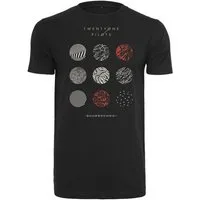 Merchcode T-Shirt Merchcode Herren Twenty One Pilots Pattern Circles Tee (1-tlg)