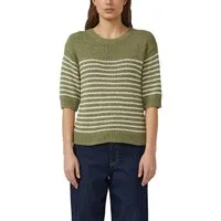 s.Oliver 3/4 Arm-Pullover mit Streifen