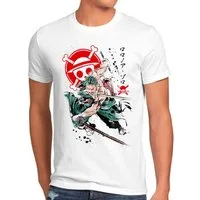 style3 T-Shirt Pirate Hunter one piece japan anime luffy manga monkey ruffy