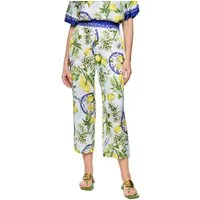 Marc Cain 7/8-Hose Amalfi Portofino Lemons Premium Damenmode bedruckt, Model: WASHINGTON