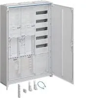 Komplettschrank universal Zählerplatz weiß, Retail