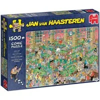 Jan van Haasteren Puzzle Jan van Haasteren Eine ruhige Kugel schieben 1500 Teile Puzzle, 1500 Puzzleteile