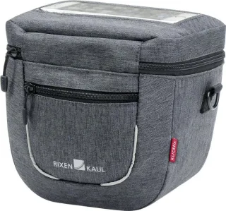 KLICKfix Aventour Compact City Lenkertasche grau
