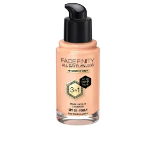 Facefinity All Day Flawless 3 In 1 Foundation #n45-warme Mandel 30 ml