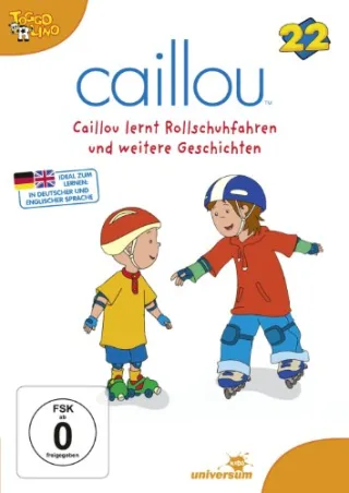 Caillou 22 - Caillou lernt Rollschuhfahren und weitere Geschichten [DVD] [2011]