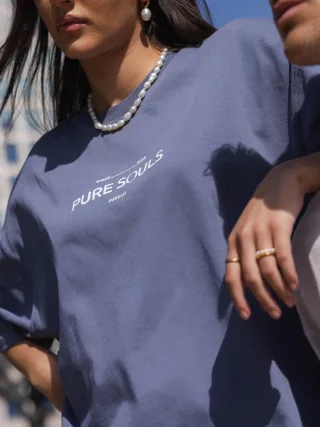 PURELEI T-shirt Pure Souls Dark Blue