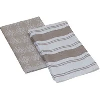 Egeria Geschirrtuch VIVA, (Set, 2-tlg), 2x 40x60 cm