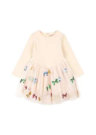 Konges Sløjd Yvonne Ballerina Kleid - Bow coloré 2 Jahre