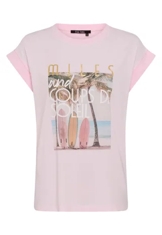 Marc Aurel - Shirt mit Fotoprint light pink - Gr. - 38