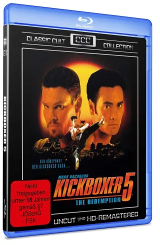 Kickboxer 5 - The Redemption (Uncut) [Blu-ray]