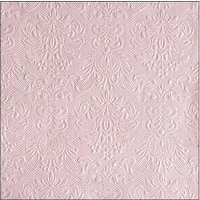 Ambiente Luxury Paper Products Papierserviette, Servietten Papier 33x33cm Elegance geprägt 15 Stück Rose