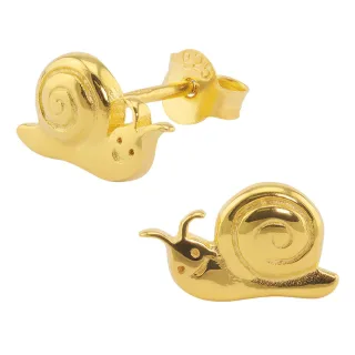Schnecken Ohrringe aus 925 Silber
