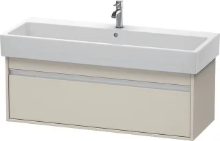 Duravit Ketho Waschtischunterbau wandhängend Taupe Matt 1150x440x410 mm - KT668909191 KT668909191