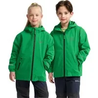 Jack Wolfskin 3-in-1-Funktionsjacke HYBRID 3IN1 JACKET K mit kombinierbarer Außen- und Innenjacke, wasserdichte Ausführung