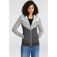 Ragwear Sweatjacke TREGA ZIP O im Colorblocking-Design