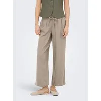 ONLY Culotte ONLGOA MW LIN BL PULL-UP CULOTTE CC PNT mit Leinen