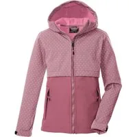 Killtec Softshelljacke KOW 227 GRLS SFTSHLL JCKT Softshelljacke für Kids: wind- und wasserabweisend, reflektierend