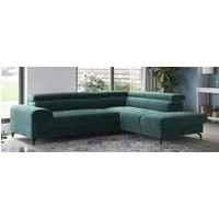 COTTA Ecksofa Aura L-Form, B: 260 cm, mit Bettfunktion, Bettkasten & Kopfteilverstellung