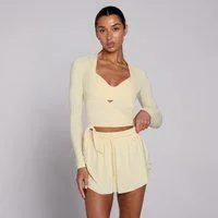 MP Damen Tempo Wickel-Top - Butter - L