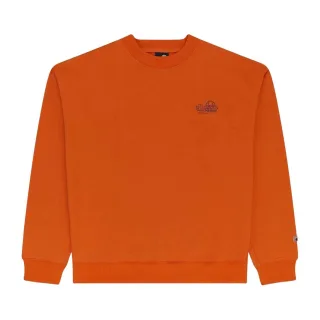 Ellesse - Sweatshirt für Herren, Gerippter Kragen, Langärmlig (Orange)
