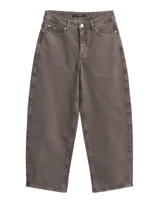 someday - Hose in 7/8-Länge - Corah curved braun - Gr. - 36