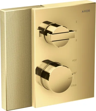 Hansgrohe Thermostat Unterputz Axor Edge F-Set 46761990