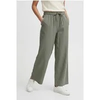 ONLY Culotte ONLGOA MW LIN BL PULL-UP CULOTTE CC PNT mit Leinen